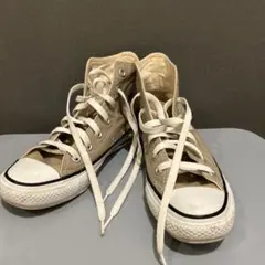 コンバース オールスター ベージュ　ハイカット　24cm 美品