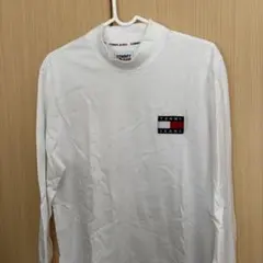 TOMMY JEANS ホワイト ロングスリーブ Tシャツ S