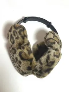 ディズニーヒョウ柄イヤーマフ　耳当て