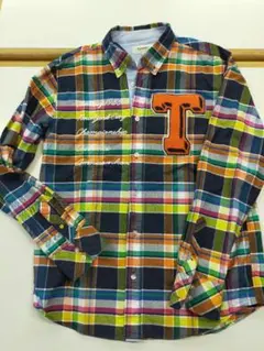 TOMMY HILFIGER　チェック長袖シャツ