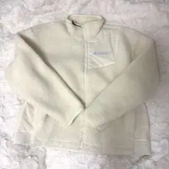 adidas TERREX ボアジャケット フリース ホワイト
