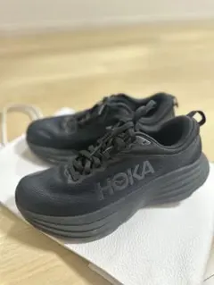 HOKA ブラック スニーカー