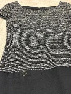 UNTITLED 半袖ひざ丈ワンピース 4