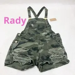 2450−60◯ Rady レディー サロペット オーバーオール 迷彩