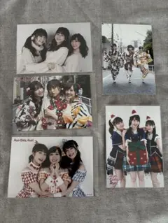 Run Girls, Run! 集合ブロマイド5枚 林鼓子 森嶋優花 厚木那奈美