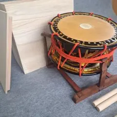 けやき 刳り貫き 締太鼓 台付 *AR17 - メルカリ