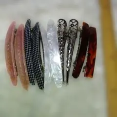 ヘアピン 10個セット カラフル