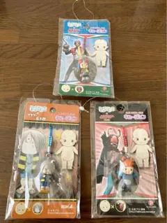 キューピー キュージョンシリーズの根付けストラップです。2個セット