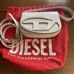 DIESEL 1drレザークロス　ボディバッグ