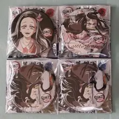 鬼滅の刃 全集中展 幕間画缶バッジ 竈門禰豆子 4点