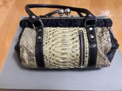 極美品✨EMBRACE エンブレイス ショルダーバッグ クロコ×パイソン 