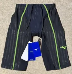 Mizuno 競泳水着 Fina認証 ブラック/グリーン（未使用品）Mサイズ