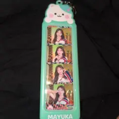 NiziU マユカ キーホルダー 4カットフォトホルダー