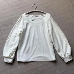 INGNI ホワイト 春 長袖 トップス 袖レース【新品・未使用】