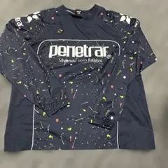 penetrar カラフル長袖ピステシャツ Lネイビー、パンツXLのセットのサムネイル