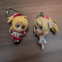 ラブライブ！ 綾瀬絵里キーホルダー 2種セット