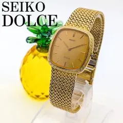 SEIKO セイコー ドルチェ クォーツ 8N40-5050 美品】SEIKO セイコー ドルチェ クォーツ【8N40-5050】文字盤 ホワイト