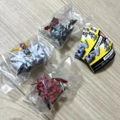 【新品未開封品】ガシャポン戦士ZERO 01 (カラーVer.) 3種セット