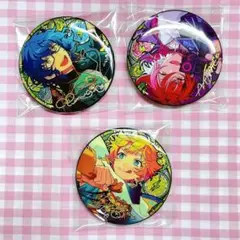【新品】あんスタ 中国 時光缶バッジ 夏目 つむぎ 宙 3点セット ②