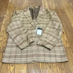 【Kastane】ジャガードチェックジャケット　定価9,790円