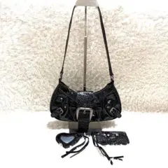 y2k 00s handbag archive grunge 平成 クロコ型押し
