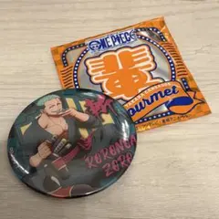 ワンピース ONE PIECE ゾロ 輩缶バッジ 第29弾 GOURMET