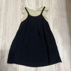 プティマイン　ワンピース　フリルノースリーブ　セット