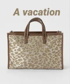 新品タグ付‼️A VACATION BREAD M レオパード柄 ❣️のサムネイル