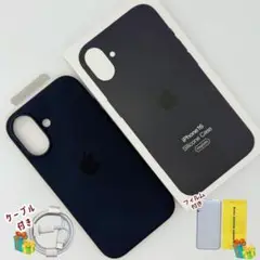 新品-純正同等品-iPhone16 　シリコンケース-ブラック　210
