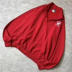 00s champion ハーフジップ スウェット ウィスコンシン大学 カレッジ