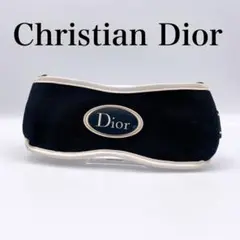 クリスチャン ディオール ヴィンテージ メガネケース ホワイト×ブラック