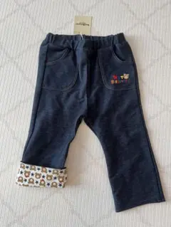 定価6600円 HOT BISCUITS デニム風パンツ 80cm