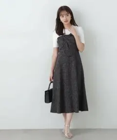 【極美品】プロポーションボディドレッシング リボンディテールドッキングワンピース