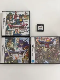 DSドラゴンクエスト Ⅳ、Ⅴ、Ⅵ、Ⅸ 、4本セット
