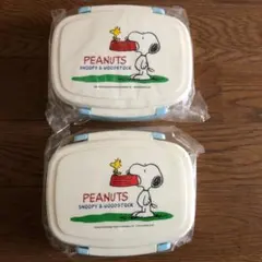新品未使用　スヌーピー ランチボックス2個セット