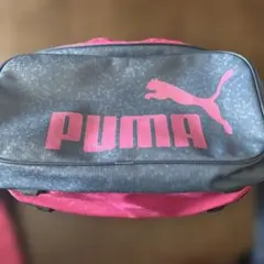 PUMA ボストンバッグ グレー/ピンクのサムネイル