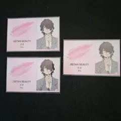 伊勢丹ISETAN 文豪ストレイドッグス特典アクリルプレート カードセット
