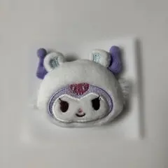 ちいかわサンリオ　シークレットヘアクリップ　クロミモモンガ