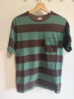 フリーホイーラーズ　ボーダー半袖ポケット付Tシャツのサムネイル