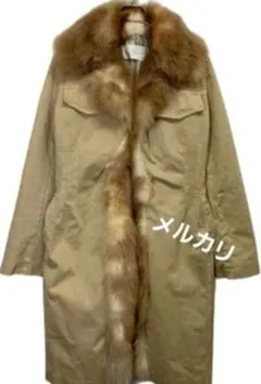 ERMANNO SCERVINO エルマンノシェルビーノ　リアルファー中綿コート