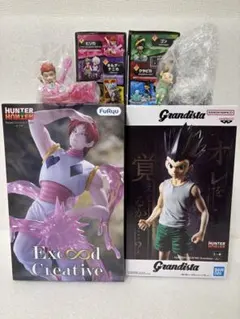 HUNTER✕HUNTER ヒソカ ゴン フィギュアセット - メルカリ