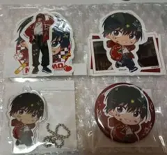 サカモトデイズ 南雲 キャラ福くじ アクリルキーホルダー 缶バッジ ステッカー
