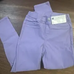 パープル ボトムス