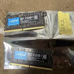 基*G様 Crucial 32GB DDR5 5600 SODIMM 1.1V - メルカリ