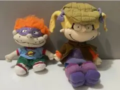 ニコロデオン【ラグラッツ】ぬいぐるみ　　　　アンジェリカ と チャッキー