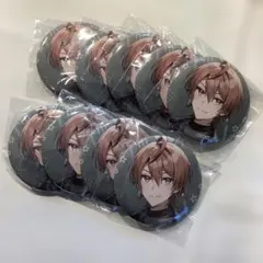 うり　缶バッジ　9個セット　カラフルピーチ　からぴち