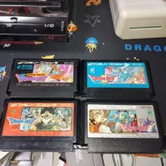 ドラゴンクエスト1～4セット　ファミコンソフト