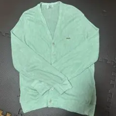 IZOD Lacoste ミントグリーン カーディガン