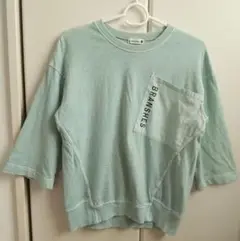 branshes♡140cm ミントグリーン ポケットTシャツ