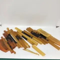 122003 アンティーク　鼈甲　牛甲　樹脂　笄　かんざし